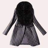 Manteau Hiver Femme Élégant Long Polyvalent 1