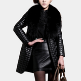 Manteau Hiver Femme Élégant Long Polyvalent 3
