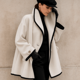 Manteau Hiver Femme Élégant Trench Long 0