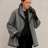 Manteau Hiver Femme Élégant Trench Long 3