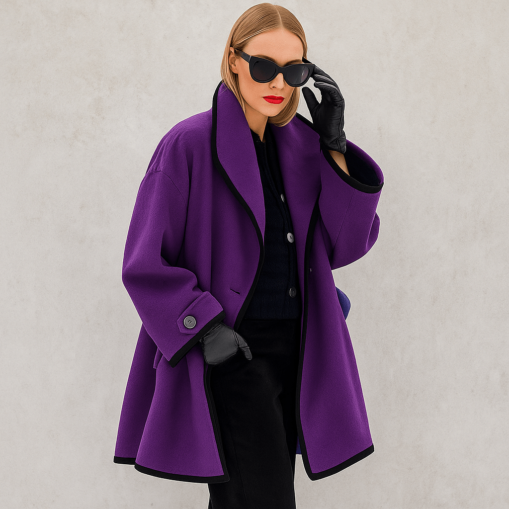 Manteau Hiver Femme Élégant Trench Long 6