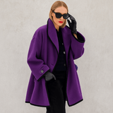 Manteau Hiver Femme Élégant Trench Long 6