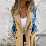 Manteau Hiver Femme Élégant à Double Rangée 1