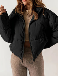 Oversized Damen-Wintermantel gefüttert Herbstkollektion