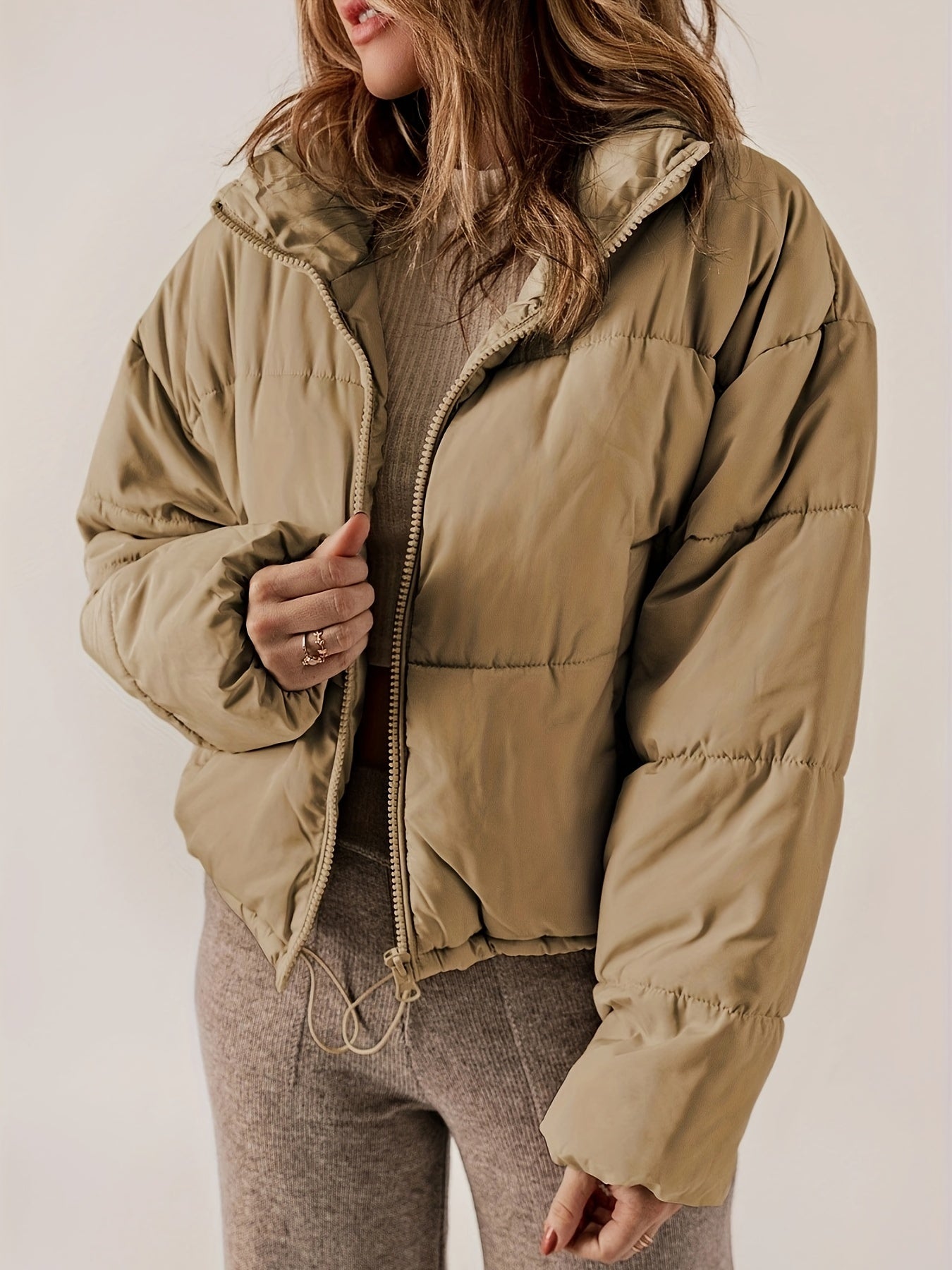 Manteau Hiver Femme Oversized Chic Douillet 1