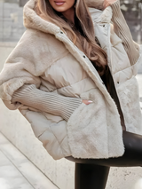 Cynthia | Manteau Hiver Femme avec Capuche Élégant