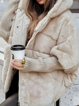 Cynthia | Manteau Hiver Femme avec Capuche Élégant