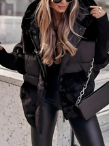Cynthia | Manteau Hiver Femme avec Capuche Élégant