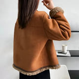 Mina | Manteau Hiver Femme en Peau de Mouton