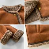 Mina | Manteau Hiver Femme en Peau de Mouton