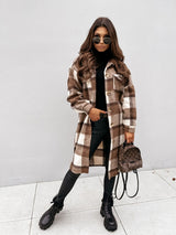 Manteau Long Femme Élegant Hiver Chic 2