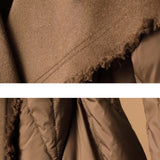 Manteau Long Femme Hiver Chic Matelassé 4