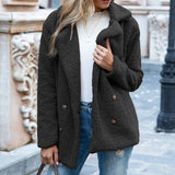 Manteau Long Femme Hiver Élégant 0