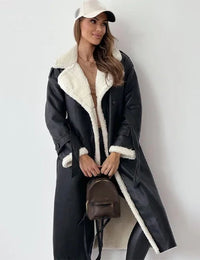 Damen Langmantel Winter Herbstkollektion Damenmode