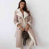 Manteau Long Femme Hiver Élégant 2