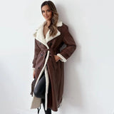 Manteau Long Femme Hiver Élégant 3