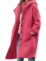 Kianna | Manteau Long Femme Hiver Élégant et Chaud