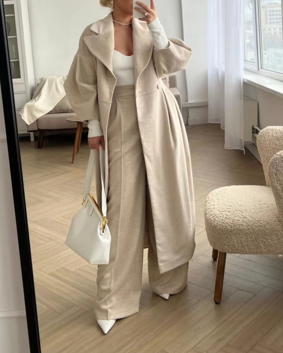 Manteau Long Femme Hiver Élégant et Pratique 11