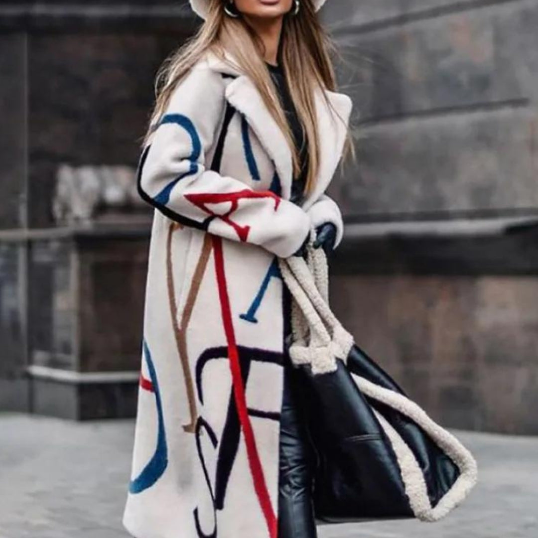 Manteau Long Hiver Femme Élégant 0