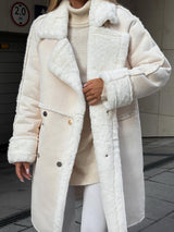 Manteau Long Hiver Femme Élégant 1