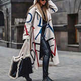 Manteau Long Hiver Femme Élégant 2