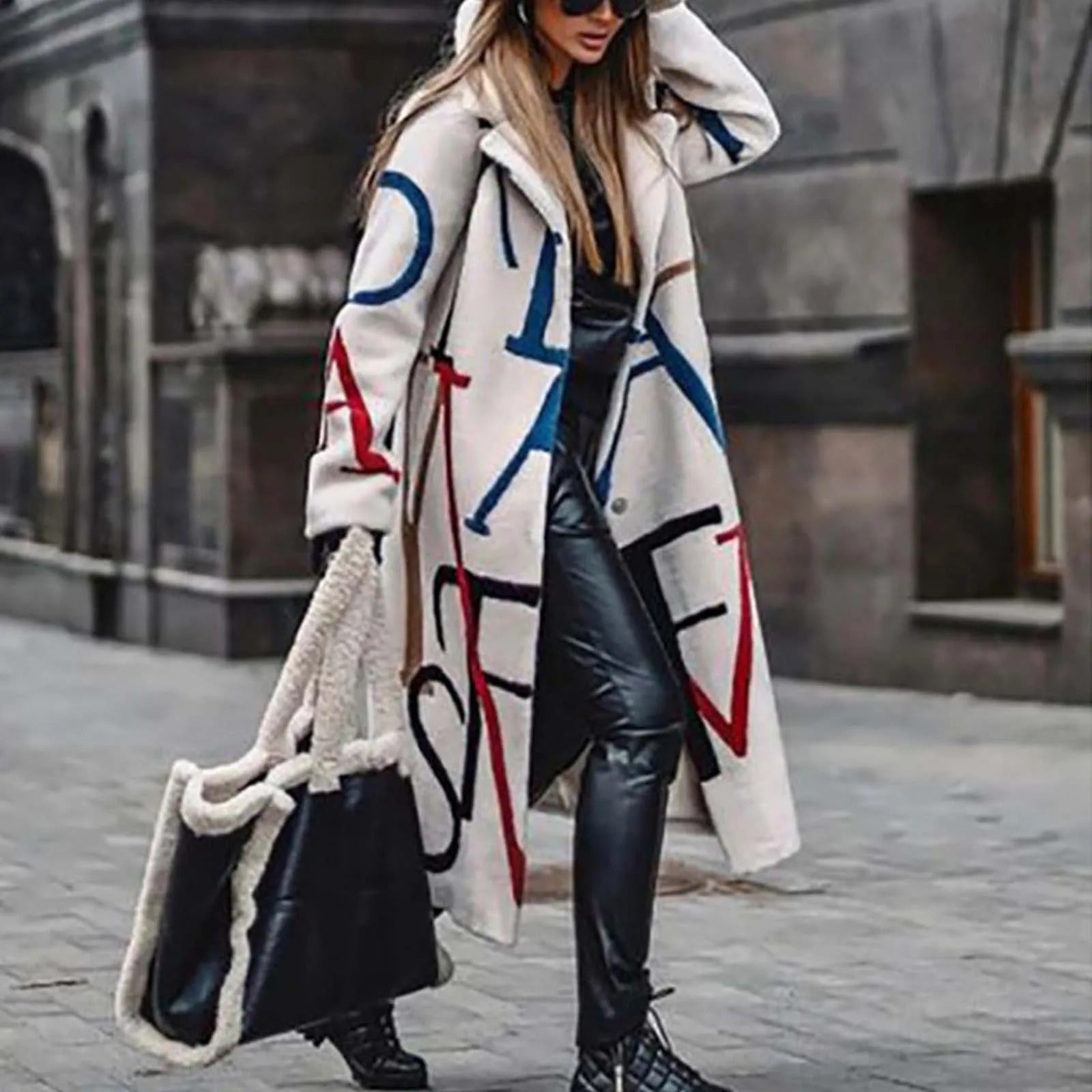 Manteau Long Hiver Femme Élégant 2