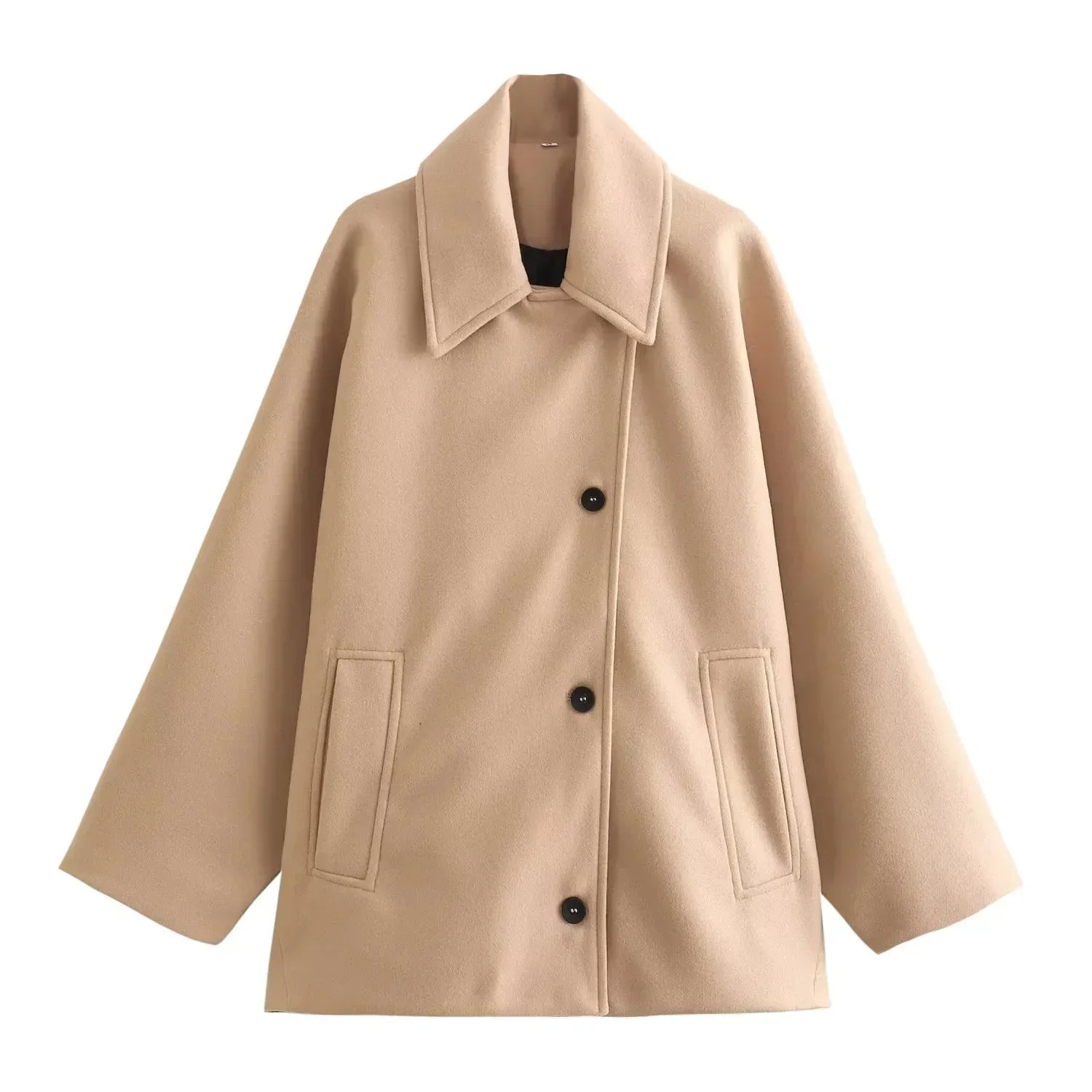 Manteau Long Surdimensionné Femme 6