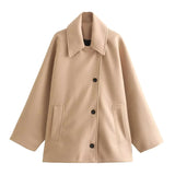 Manteau Long Surdimensionné Femme 6