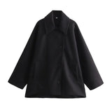 Manteau Long Surdimensionné Femme 7
