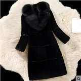 Manteau d'Hiver Élégant Femme 0