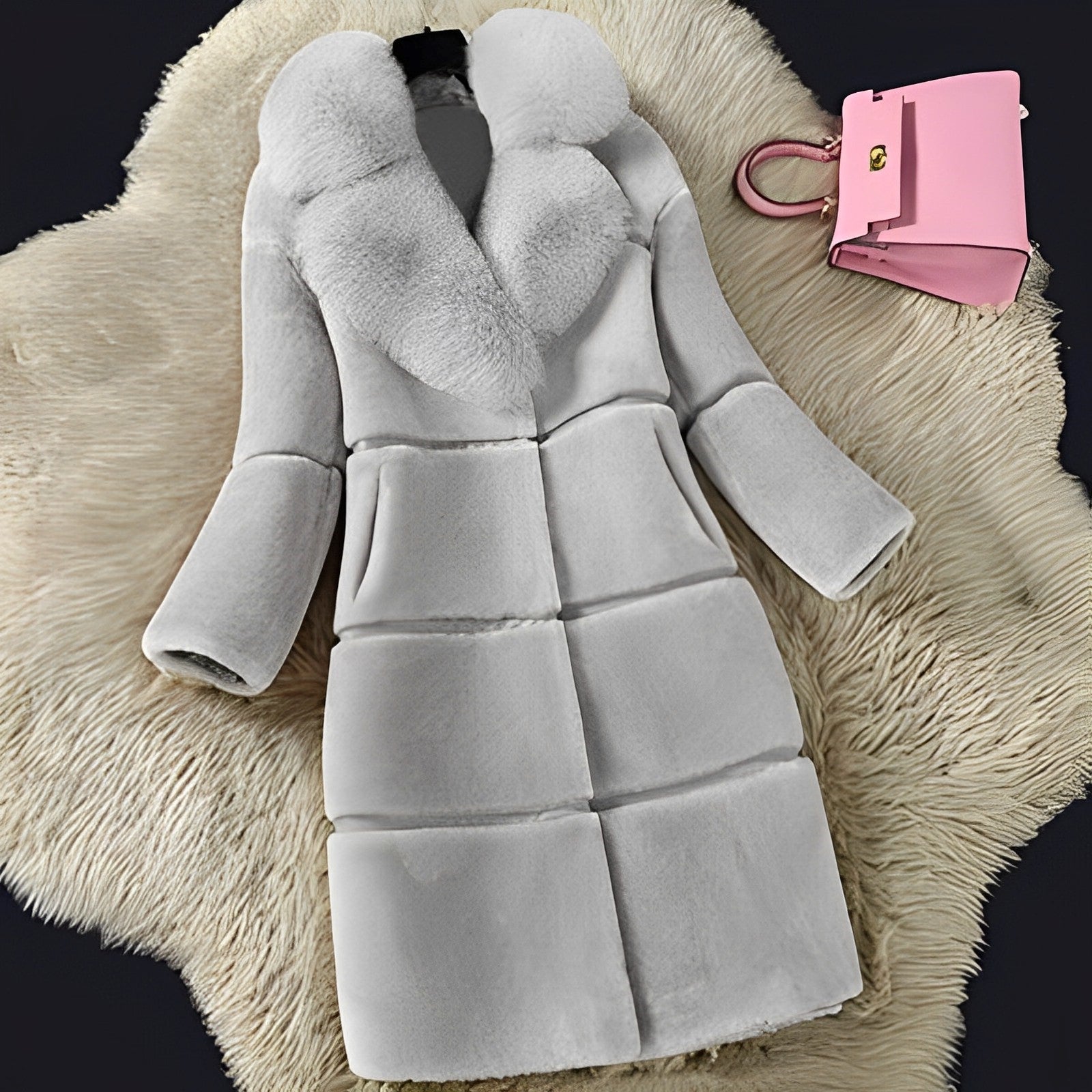 Manteau d'Hiver Élégant Femme 2