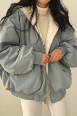 Manteau d'hiver élégant avec capuche 2