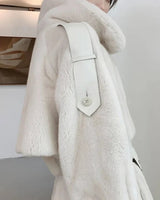 Eleganter und warmer Wintermantel für Damen, Herbstkollektion