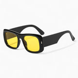 other : Martha | Lunettes de Soleil Carrées Femme Élégantes in NoirJaune van Seroa