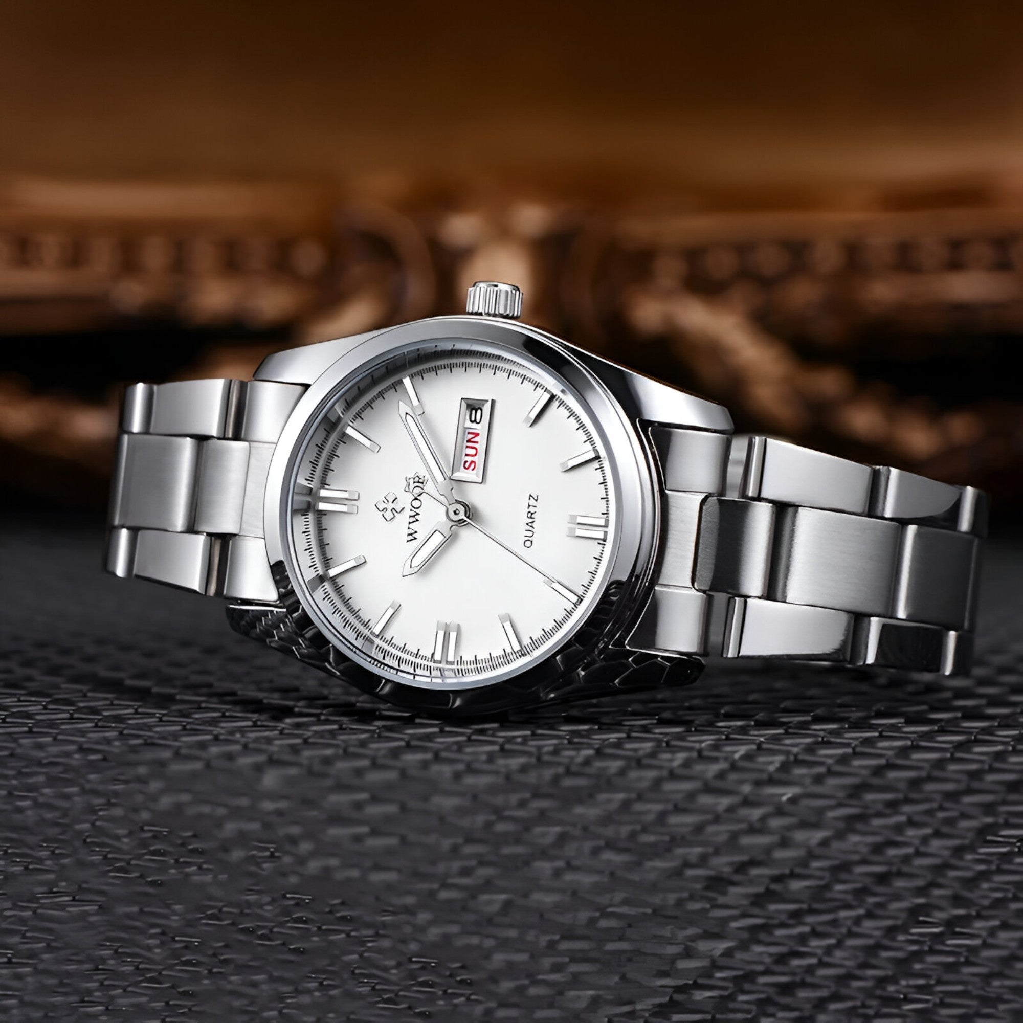 other : Julie | Montre Femme Acier Inoxydable Étanche Quartz in van Seroa