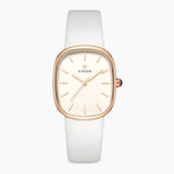 other : Mary | Montre Femme Cuir Élégante Quartz in Blanc van Seroa
