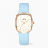 other : Mary | Montre Femme Cuir Élégante Quartz in Bleu van Seroa