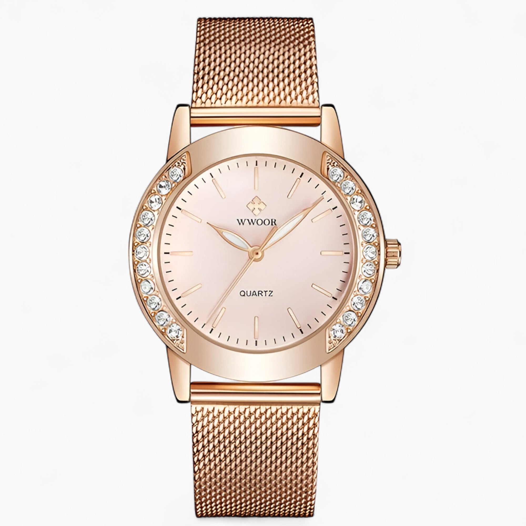 other : Isabel | Montre Femme Luxe Acier Inoxydable in Rose van Seroa