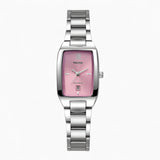 other : Corinne | Montre Femme Luxe Acier Inoxydable Élégante in Rose argenté van Seroa