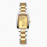 other : Corinne | Montre Femme Luxe Acier Inoxydable Élégante in Or argenté van Seroa