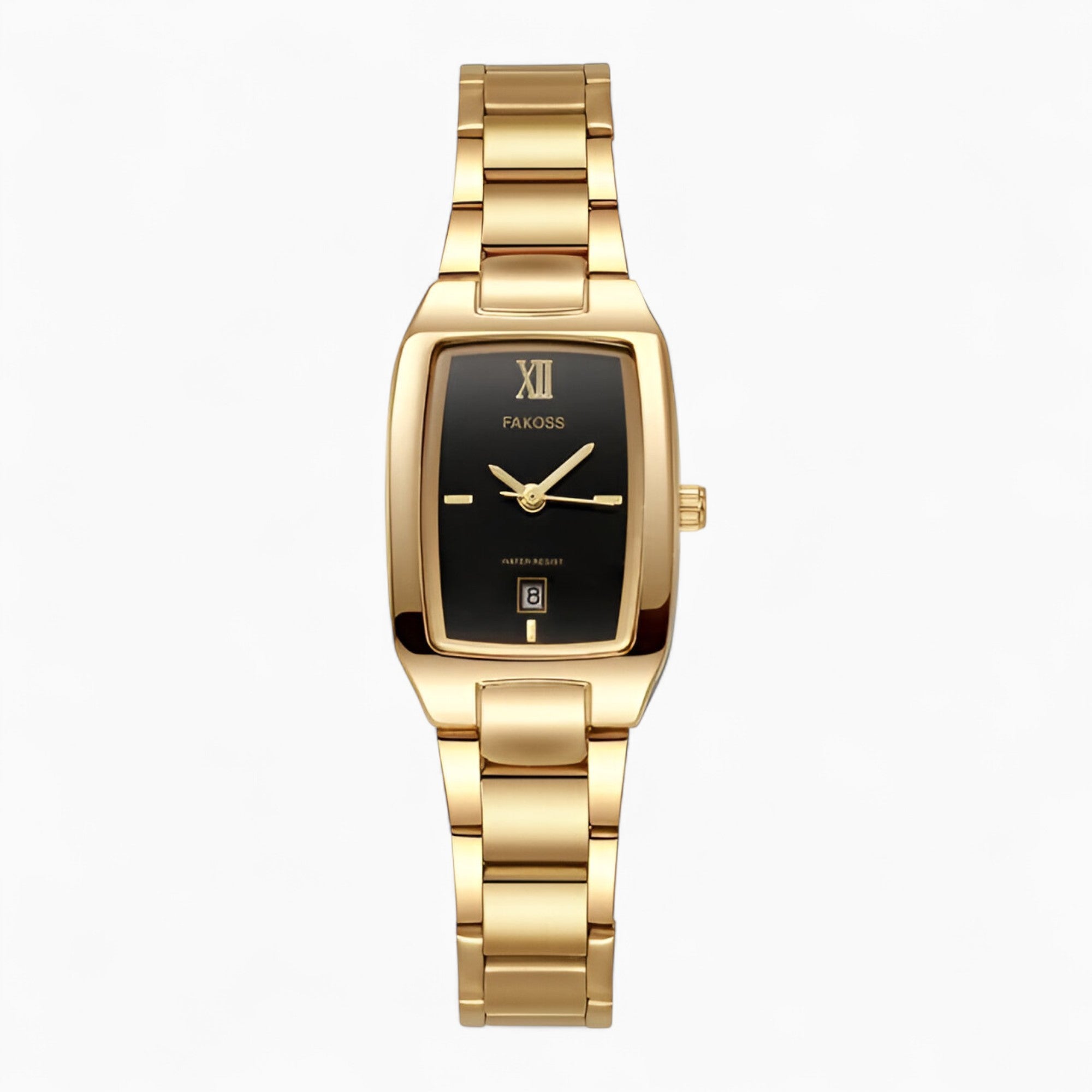 other : Corinne | Montre Femme Luxe Acier Inoxydable Élégante in Noir or van Seroa