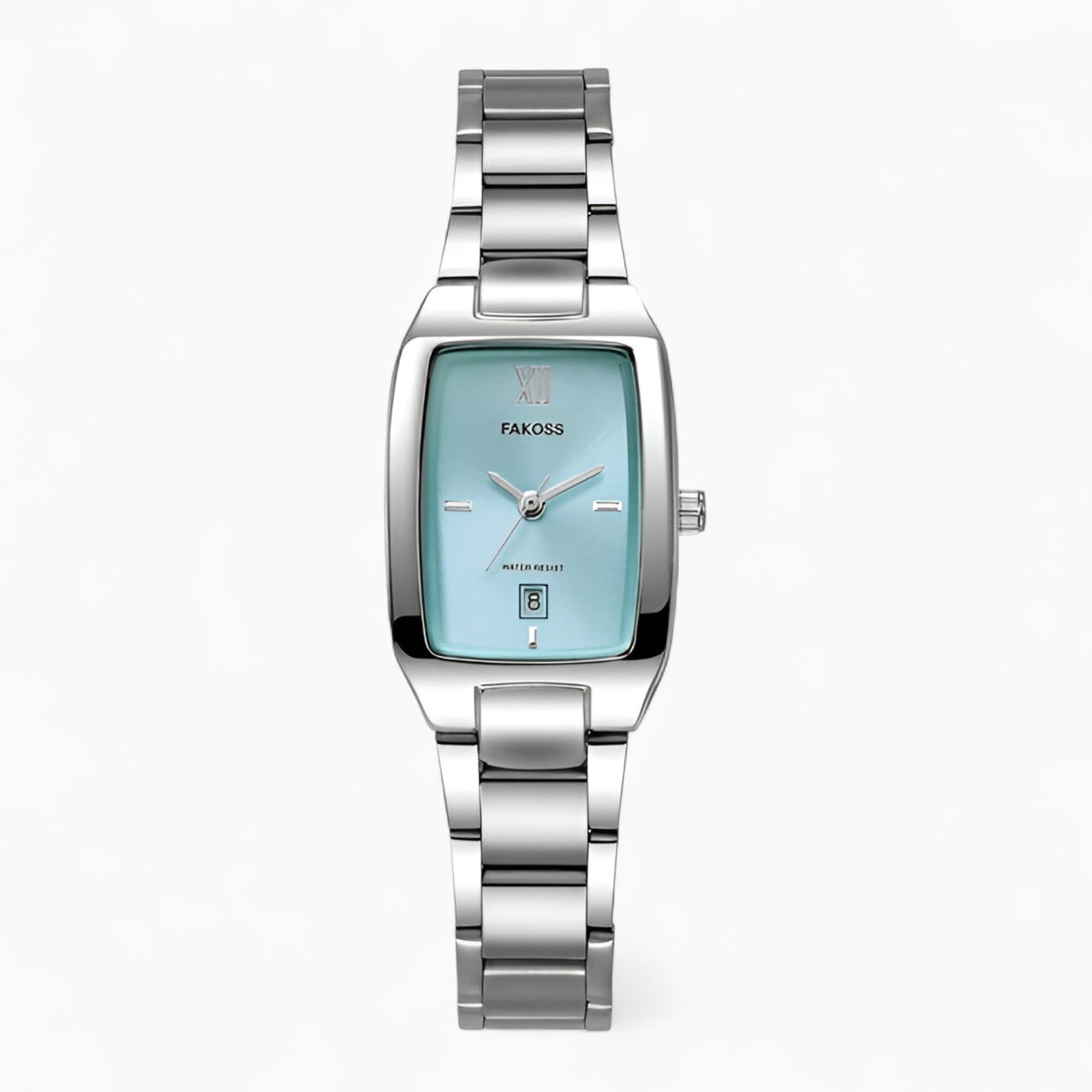 other : Corinne | Montre Femme Luxe Acier Inoxydable Élégante in Bleu argenté van Seroa