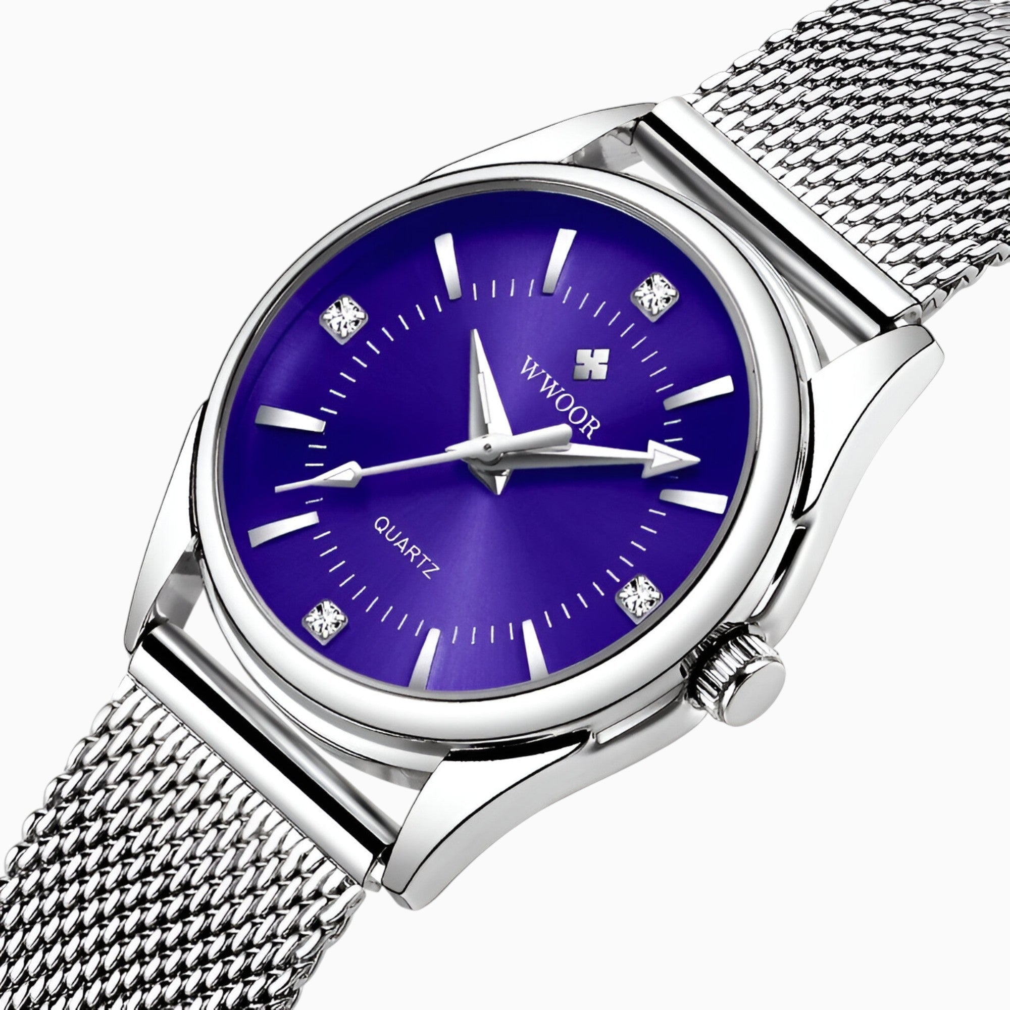 other : Alicia | Montre Femme Luxe Acier Inoxydable in Bleu van Seroa