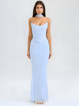 dresses : Alma | Ensemble Femme Élastique Bustier Jupe Maxi in van Seroa
