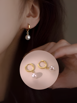 other : Nina | Boucles d'oreilles en perles d'art pour femme in van Seroa