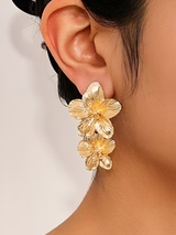 other : Odette | Boucles d'oreilles Pendantes Femme Or Fleur in van Seroa