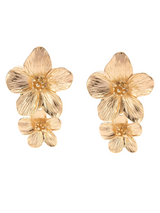 other : Odette | Boucles d'oreilles Pendantes Femme Or Fleur in van Seroa