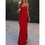 dresses : Anna - Robe Maxi Élégante Fluide avec Volants in van Seroa