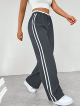 Pantalon Femme Large Style Décontracté 2