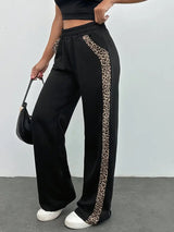Pantalon Fluide Femme Élégant à Jambes Larges 5